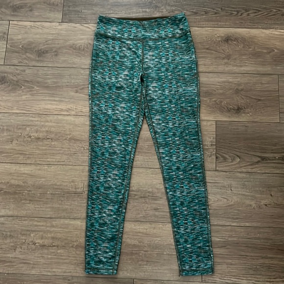 N.Y.L. Pants - N.Y.L. Women’s High Rise‎ Green Workout Leggings Size M
